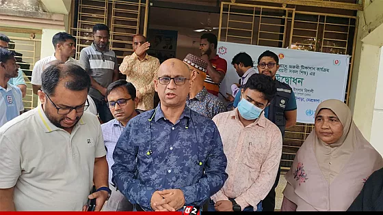 নেত্রকোনায় হামের বিশেষ টিকাদান কর্মসূচি শুরু