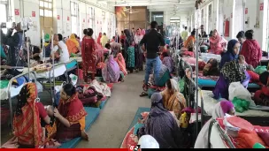 হাম ও হামের উপসর্গ নিয়ে আরও ১১ শিশুর মৃত্যু, হাসপাতালে ১২৩৬