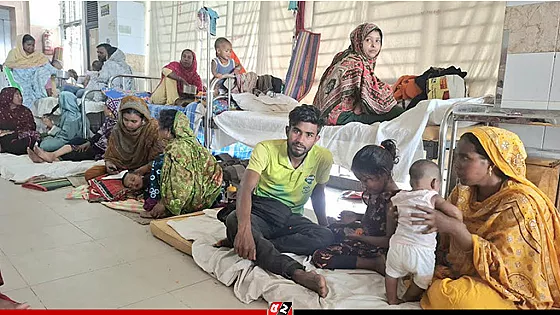 হাম ও হামের উপসর্গে আরও দুই শিশুর মৃত্যু, হাসপাতালে ৫৫৩