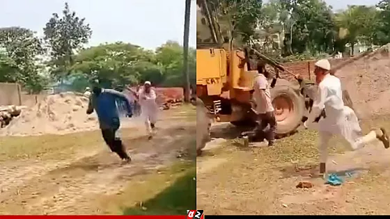 কাজের মান নিয়ে প্রশ্ন তোলায় প্রকৌশলীকে ঠিকাদারের মারধর