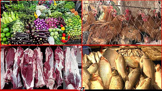 সবজির বাজারে অস্বস্তি, কমেছে মুরগির দাম