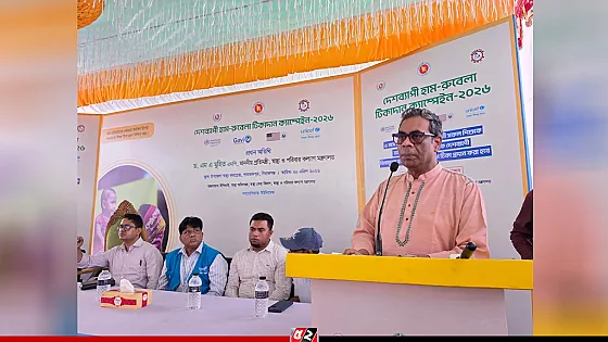 অতীতে ভুল নীতির কারণে হামের টিকা কার্যক্রম ব্যাহত হয়েছিল : স্বাস্থ্য প্রতিমন্ত্রী