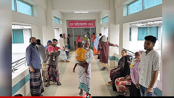 হামের উপসর্গ নিয়ে আরও ৫ শিশুর মৃত্যু, হাসপাতালে ৯১৩