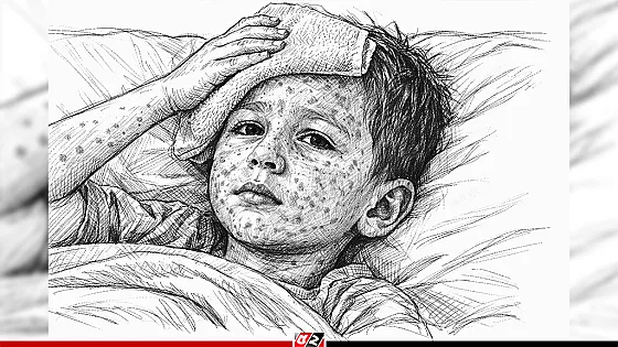 হাম ও হামের উপসর্গ নিয়ে আরও ৯ শিশুর মৃত্যু, হাসপাতালে ৯০৬