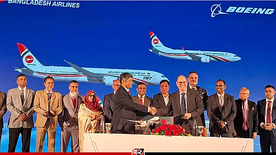 যুক্তরাষ্ট্র থেকে ১৪টি উড়োজাহাজ কেনার চুক্তি  সই করলো বিমান