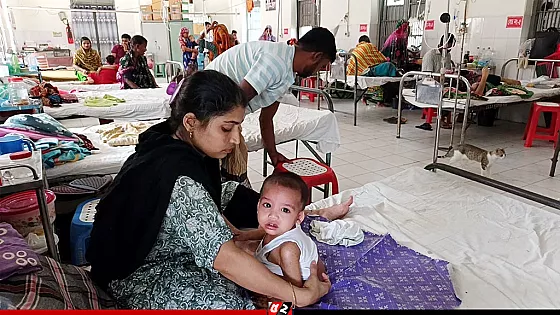 হামের উপসর্গ নিয়ে আরও ৪ শিশুর মৃত্যু, হাসপাতালে ৯৪২