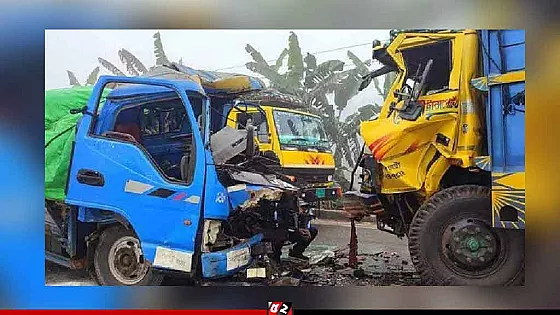 সিলেটে ট্রাক-পিকআপের সংঘর্ষে নিহত ৭ নির্মাণ শ্রমিক