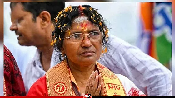 বিজেপির প্রার্থী হিসেবে জয়ী আরজি কর কাণ্ডে নিহত চিকিৎসকের মা