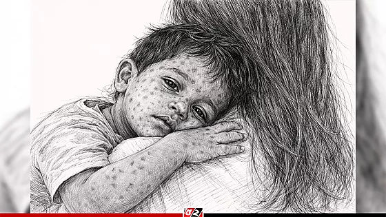 হাম ও হামের উপসর্গ নিয়ে আরও ৭ শিশুর মৃত্যু, হাসপাতালে ১০৫৪