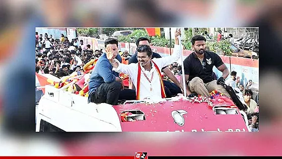 নিরাপত্তা প্রটোকল ছাড়াই চলাচল করছেন   থালাপতি বিজয়!