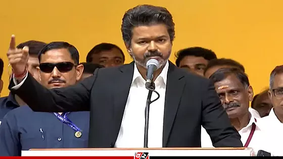 ধর্মনিরপেক্ষ ও সামাজিক ন্যায়ের নতুন যুগ শুরু: শপথের পর প্রথম ভাষণে থালাপাতি