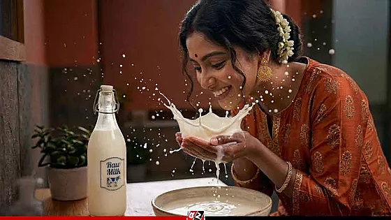 গরমে ত্বক পরিষ্কার রাখতে প্রাকৃতিক ক্লিনজার হিসেবে কাঁচা দুধ