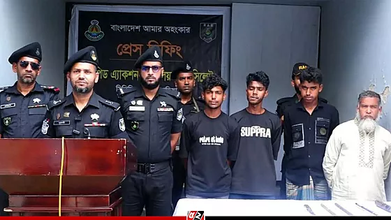 র‍্যাবের ওপর হামলার ভিডিও ভাইরাল,  ৫ জন আটক