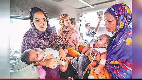 হাম ও উপসর্গে আরও ৭ শিশুর মৃত্যু, হাসপাতালে ১৩৬৩