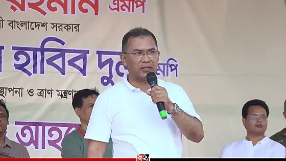 উন্নয়ন পরিকল্পনায় বাধা দিলে বাংলাদেশের মানুষ সেই ষড়যন্ত্রকে ভেস্তে দেবে