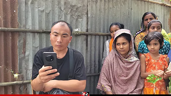 প্রেমের টানে কুড়িগ্রামে চীনা যুবক 