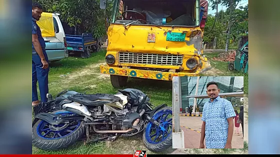 ট্রাক চাপায় নিহত যুবক, মোটরসাইকেলে মিললো ৩০ হাজার ইয়াবা