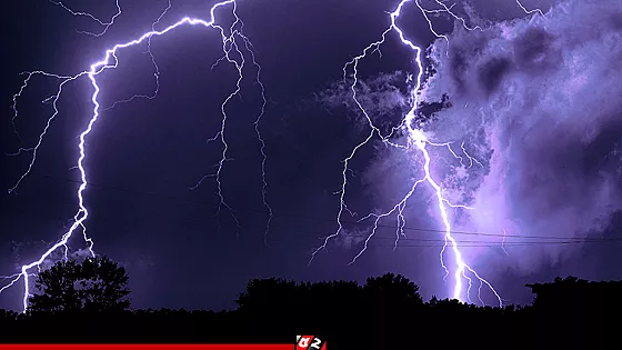 রাতের মধ্যের দেশের ৭ অঞ্চলে তীব্র ঝড়ের আভাস