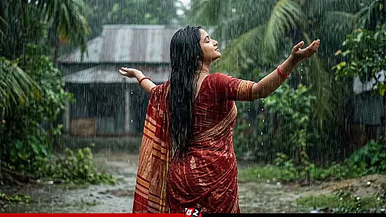 ঝুম বৃষ্টিতে লুকিয়ে থাকে শরীর ও মনের স্বস্তির গল্প