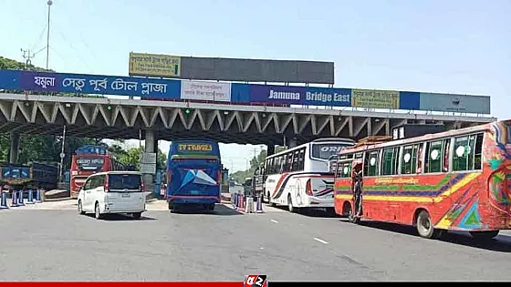 ঈদযাত্রায় যমুনা সেতুতে ৪ দিনে ১৪ কোটি টাকা টোল আদায়