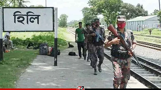 ঈদকে ঘিরে চামড়া পাচার ঠেকাতে হিলি সীমান্তে বিজিবির বাড়তি নজরদারি 