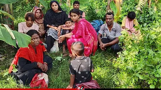 সীমান্তে অবৈধ অনুপ্রবেশের অভিযোগে শিশুসহ আটক ১০  