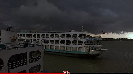 রাতের মধ্যের দেশের ৯ অঞ্চলে ঝড়ের আভাস