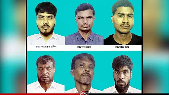 লেফটেন্যান্ট তানজিম হত্যার ঘটনায় আটক ৬