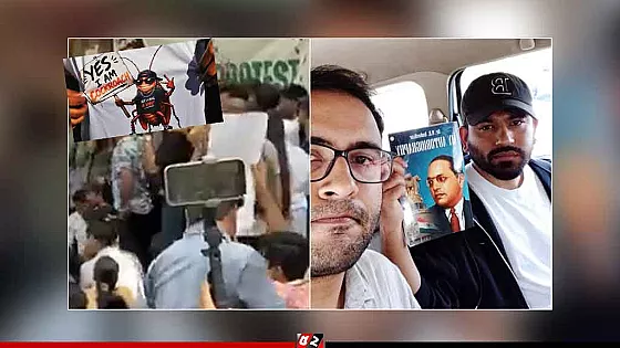 ভারতে পা রেখেই বড় চমক দেখালেন ককরোচ জনতা পার্টির প্রতিষ্ঠাতা