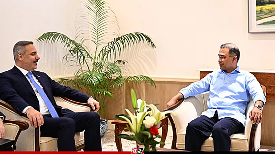 এ সফর দুই দেশের সম্পর্ক উন্নয়নের প্রথম ধাপ, প্রধানমন্ত্রীকে হাকান ফিদান
