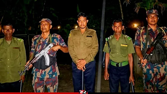 পুশইন ঠেকাতে ফুলবাড়ী সীমান্তে বাড়তি সতর্কতা, টহলে বিজিবি-আনসার