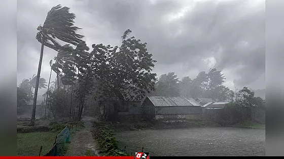 সন্ধ্যার মধ্যে দেশের ১০ অঞ্চলে ঝড়ের আভাস
