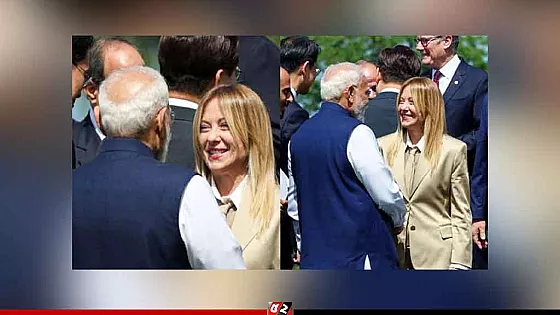 ‘আমরাই সবচেয়ে বিখ্যাত জুটি’, মোদিকে সামনে পেয়ে বললেন জর্জিয়া মেলোনি