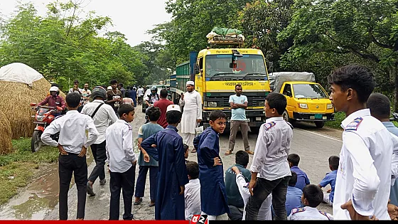 ৪ মাসেও নেই আলোচিত দাদি নাতনি হত্যা মামলার অগ্রগতি,  সড়ক অবরোধ করে বিক্ষোভ