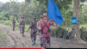মেহেরপুর সীমান্তে ৪ জনকে পুশইনের চেষ্টা, বিজিবির বাধা