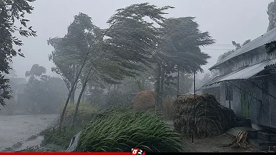 সন্ধ্যার মধ্যে দেশের ৯ অঞ্চলে ঝড়ের আভাস