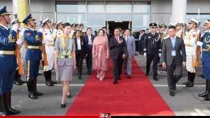 প্রথম বিদেশ সফর শেষে দেশে ফিরছেন প্রধানমন্ত্রী