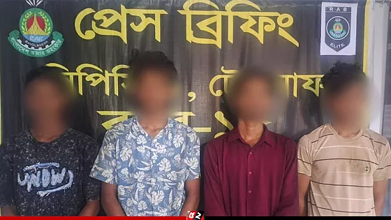 গহীন পাহাড় থেকে অপহৃত চার তরুণ উদ্ধার