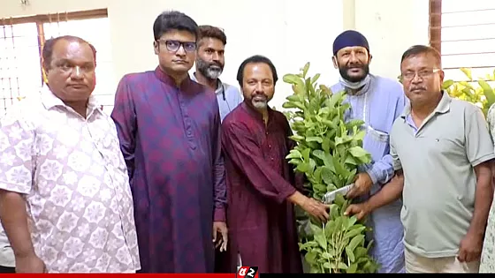 সিরাজগঞ্জে বিএনপির উদ্যোগে ফলজ, বনজ ও ঔষধি গাছের চারা বিতরণ
