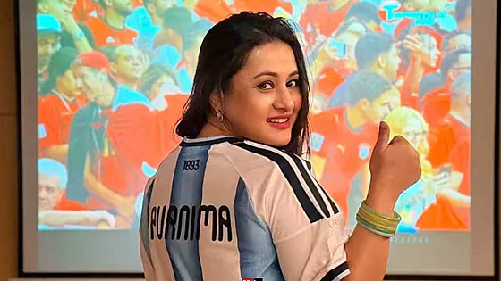 মেসির দুর্দান্ত কামব্যাকে মুগ্ধ পূর্ণিমা 