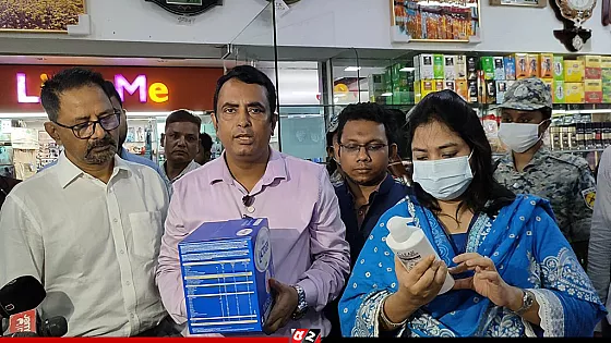 বসুন্ধরা সিটি শপিং মলে বিএসটিআই'র অভিযান, ২ প্রতিষ্ঠানকে ৬ লাখ টাকা জরিমানা