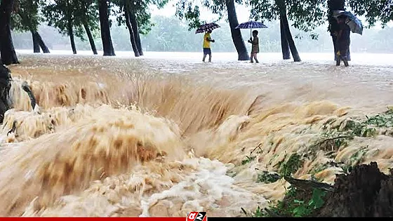 চট্টগ্রামে পাহাড়ি ঢল ও ভারী বর্ষণে পানিবন্দী সাড়ে ৪ লাখ মানুষ 
