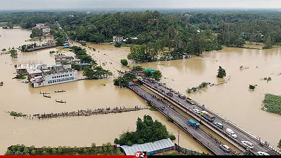 বন্যায় ৭ জেলায় নিহত ৫৪, ক্ষতিগ্রস্ত ৬ লাখের বেশি মানুষ