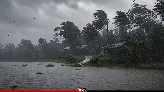 রাতের মধ্যে দেশের ৮ অঞ্চলে ঝড়ের আভাস, নদী বন্দরে সতর্কতা 