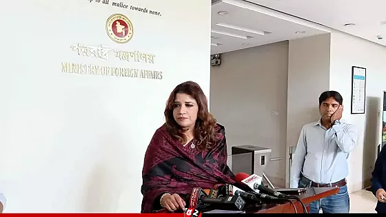 আত্মসমর্পণের সুযোগ নেই,শেখ হা‌সিনা দেশে ফিরলে গ্রেপ্তার : পররাষ্ট্র প্রতিমন্ত্রী