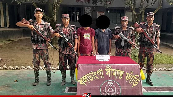 কুড়িগ্রাম সীমান্তে মাদক ও চোরাই পণ্যসহ আটক ৩