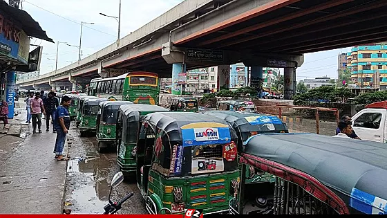 ঢাকায় সিএনজি ফিলিং স্টেশনে তীব্র গ্যাস সংকট 
