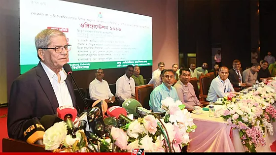 শুধু চাকরি নয়, তরুণদের কৃষিভিত্তিক শিল্প গড়ে তুলতে হবে : মির্জা ফখরুল 