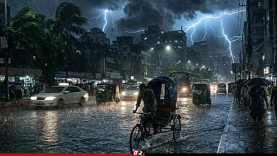 বঙ্গোপসাগরে গভীর নিম্নচাপ, আগামী ৫ দিন দেশজুড়ে ঝড়বৃষ্টির পূর্বাভাস