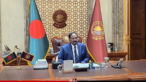 বঙ্গভবনে কার্যক্রম শুরু ভারপ্রাপ্ত রাষ্ট্রপতির